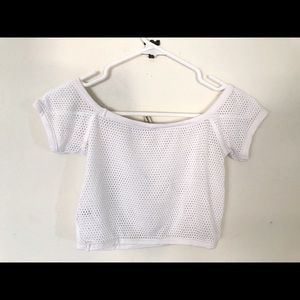 Emma & Sam Netted Crop Top